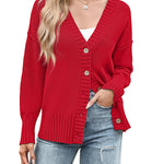 Zeagoo Women's Open Front Oversized Soft Knit Sweater Cardigan