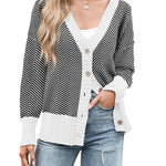 Zeagoo Women's Open Front Oversized Soft Knit Sweater Cardigan