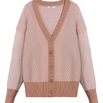 Zeagoo Women's Open Front Oversized Soft Knit Sweater Cardigan