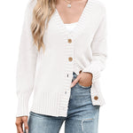 Zeagoo Women's Open Front Oversized Soft Knit Sweater Cardigan