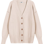 Zeagoo Women's Open Front Oversized Soft Knit Sweater Cardigan