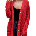 Zeagoo Womens Long Sleeve Chunky Cable Knit Cardigans