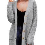 Zeagoo Womens Long Sleeve Chunky Cable Knit Cardigans