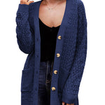 Zeagoo Womens Long Sleeve Chunky Cable Knit Cardigans