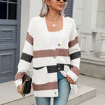 Zeagoo Womens Long Sleeve Chunky Cable Knit Cardigans