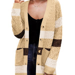 Zeagoo Womens Long Sleeve Chunky Cable Knit Cardigans