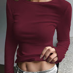 Zeagoo Womens Thermal Long Sleeve Shirts Stretch Crewneck T-Shirt