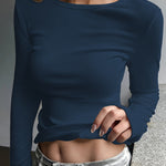 Zeagoo Womens Thermal Long Sleeve Shirts Stretch Crewneck T-Shirt