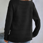 Zeagoo Womens Sweaters Cute Long Sleeve Off The Shoulder Tops