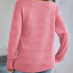 Zeagoo Womens Sweaters Cute Long Sleeve Off The Shoulder Tops