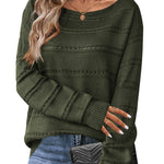 Zeagoo Womens Sweaters Cute Long Sleeve Off The Shoulder Tops