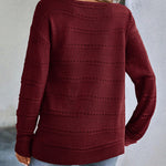 Zeagoo Womens Sweaters Cute Long Sleeve Off The Shoulder Tops