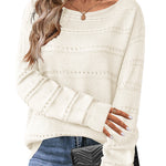 Zeagoo Womens Sweaters Cute Long Sleeve Off The Shoulder Tops