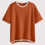 Zeagoo Womens Short Sleeve Sweaters Tops
