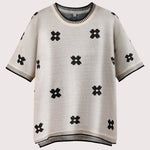 Zeagoo Womens Short Sleeve Sweaters Tops