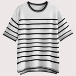 Zeagoo Womens Short Sleeve Sweaters Tops