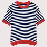 Zeagoo Womens Short Sleeve Sweaters Tops