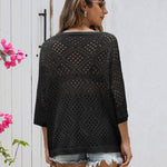 Zeagoo Womens Summer Outfits Crochet Hollow Out Tops