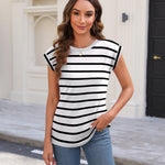 Zeagoo Womens 3 Pack Crewneck Cap Sleeve Tank Tops
