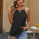 Zeagoo Womens Tank Tops Halterneck Basic Outfits