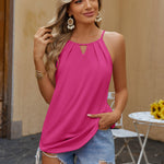 Zeagoo Womens Tank Tops Halterneck Basic Outfits