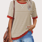 Zeagoo Womens Summer Tops Oversized Short Sleeve T Shirts