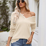 Trendy Fashion Lightweight Knit Tops (US Only)