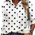Casual Button Down Long Sleeve Blouses (US Only)