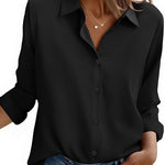 Casual Button Down Long Sleeve Blouses (US Only)