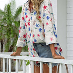 Zeagoo Zeagoo Women's Casual Loose 100% Cotton Long Sleeve Blouse for Women Casual Work Office Loose Fit 2026 | Under