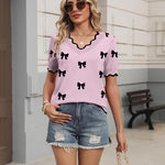Casual Summer Lightweight Knit Blouse (US Only)