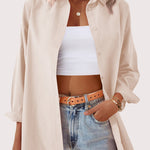 Zeagoo Womens Button Down Shirt Long Sleeve Blouses