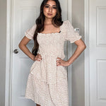 Lantern Sleeve Swing Mini Dress - Zeagoo (Us Only)