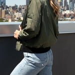 Zip Up Bomber Jacket - Zeagoo (Us Only)