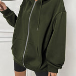 Zeagoo Women's Oversized Zip Up Hoodies