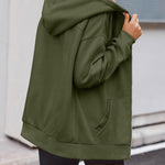 Zeagoo Women's Oversized Zip Up Hoodies