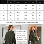 Zeagoo Womens Corduroy Flannel Shacket Jacket Casual Plaid Shirts