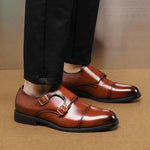 Leonardo Double Monk Strap Shoes