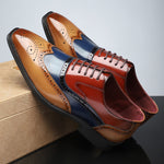 Santiago Leather Wingtip Dress Shoes