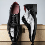 Santiago Leather Wingtip Dress Shoes
