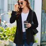 Zip Up Hooded Sweatshirts Thin Jacket - Zeagoo (Us Only)