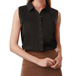 Sleeveless Button Down Tank Tops - Zeagoo (Us Only)