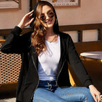 Zip Up Hooded Sweatshirts Thin Jacket - Zeagoo (Us Only)