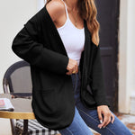 Zeagoo Womens Fall Lightweight Waffle Knit Cardigan