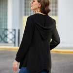 Zip Up Hooded Sweatshirts Thin Jacket - Zeagoo (Us Only)