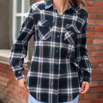 Long/Roll Up Sleeve Cotton Plaid Shirts - Zeagoo (Us Only)