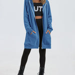Zeagoo Zip Up Hoodies Long Fleece Jacket