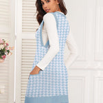 Zeagoo Womens Sweater Vest Dress Pattern Knitted Dress