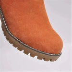 Cl��mence | Mid-Height Wool Boots