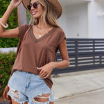 Tank Tops Short Sleeve Shirt- Zeagoo (Us Only)